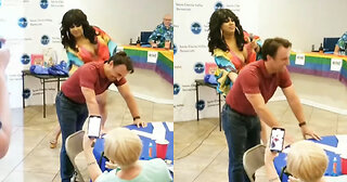 California Mayor Gets Spanked With a Paddle By Drag Queen