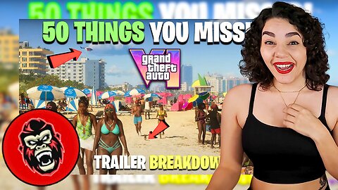50 Things You Missed in GTA 6 TRAILER Breakdown Reaction | TGG | Grand Theft Auto VI