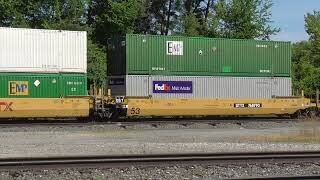 Norfolk Southern Train Meet from Berea, Ohio July 9, 2022