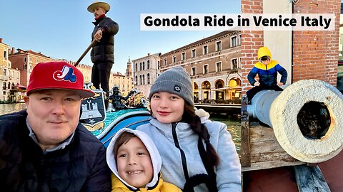 Gondola Ride in Venice Italy | Day 4