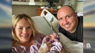 Tory Dunnan welcomes baby Ivy to WPTV family