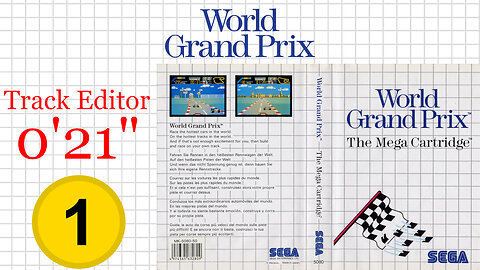 World Grand Prix [SMS] Track Editor [0'21"] WR🥇 | SEGA Master System