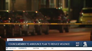 Councilmember to announce plan to reduce gun violence