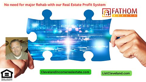 No need for major Rehab with our Real Estate Profit System