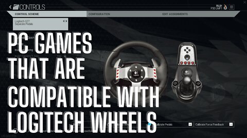 PC Games that are compatible for Logitech Steering Wheels