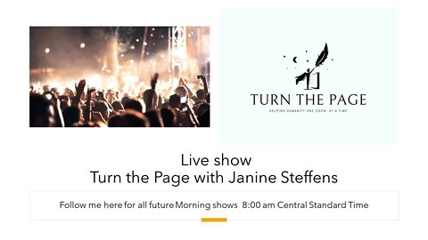 Live show with Janine Steffens on TTP NEWS and Rumble and Twitter and more