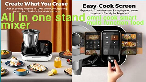 All in one stand mixer | omni cook smart multifunction food