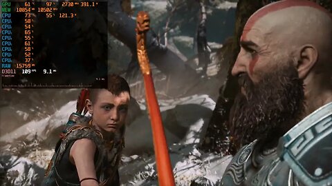 God of War Gameplay and DLSS Performance Test 4K | RTX 4090 O.C Edition i9 13900K