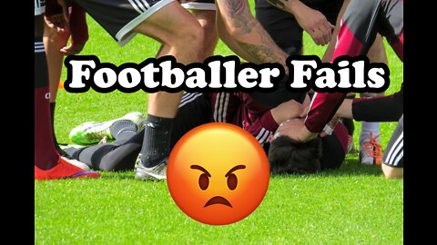 Footballer Fails Brutal Plays