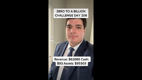 Zero to a Billion Challenge Day 206