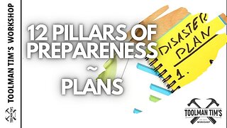 281. 12 PILLARS OF PREPAREDNESS - Plans