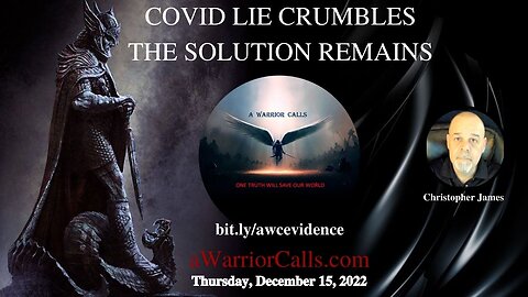 Covid Lie Crumbles The Solution Remains