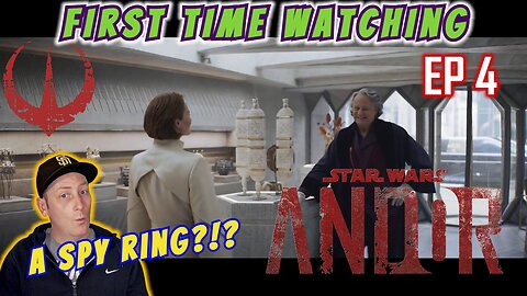 Andor 1x4 "Aldhani"...He's A Spy?!? | First Time Watching Star Wars Reaction