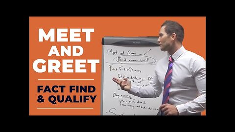 Car Sales Training: Meet and Greet/Fact Find and Qualify (Building Common Ground)