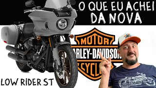 NOVA HARLEY DAVIDSON LOW RIDER ST foi apresentada hoje, o que eu ACHEI da MOTO?