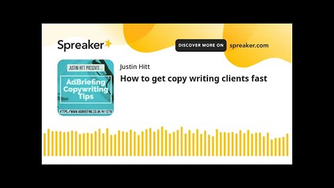How to Get Copy Writing Clients Fast. Get Started Copywriting Now!