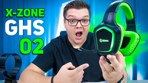 Headset X-ZONE GHS-02 | MUITO BARATO PELO QUE OFERECE!