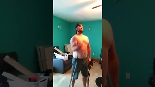 Just A Heavy Guy Working Out At Home!