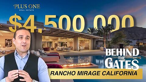 Unrivaled Luxury: Stunning $4.5 Million Modern Contemporary Oasis in Rancho Mirage, California