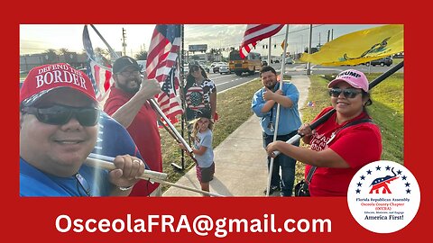 FRA Osceola | Flag Waive | Kissimmee, Florida
