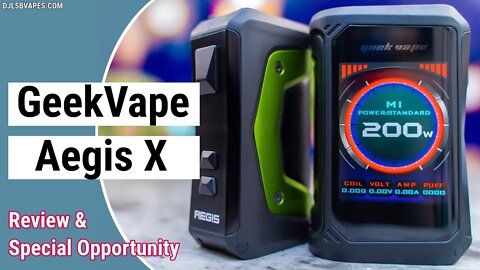 GeekVape Aegis X, What's Different?