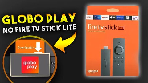 Como BAIXAR e INSTALAR GLOBO PLAY no FIRE TV STICK LITE da AMAZON