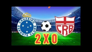 CRUZEIRO 2 X 0 CRB | QUE GOLAÇO DO EDU! MELHORES MOMENTOS | BRASILEIRÃO SÉRIE B 2022