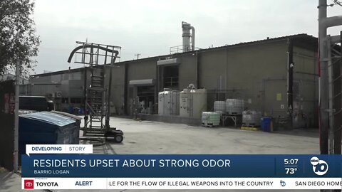 SD County says a biofuel company is responsible for the strong smell in a National City neighborhood