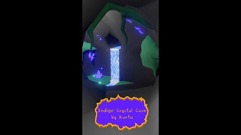 ✨ 💎 Indigo Crystal Cave 💎 ✨ #animation #blender