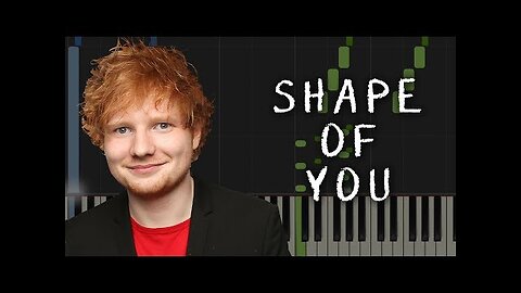 Melodic Chemistry: Ed Sheeran's Shape of You