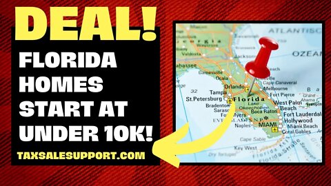 3 FLORIDA TAX DEED HOMES OPEN FOR UNDER $10,000! PRE-SALE REVIEW..