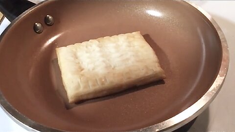 Toaster Strawberry Strudel Turned Into Pan Strudel