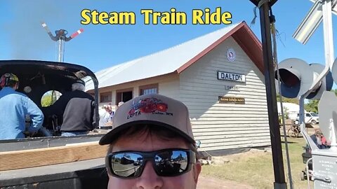 Lake Region Threshers Show - Train Ride and Woodwork Shop
