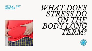 Where do we store stress in the body?