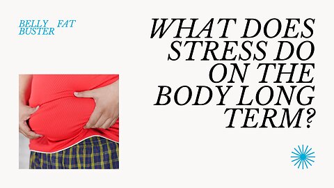 Where do we store stress in the body?