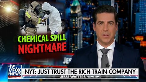 Watters: Guess Where Govt Is Getting Their Ohio Contamination Info From?