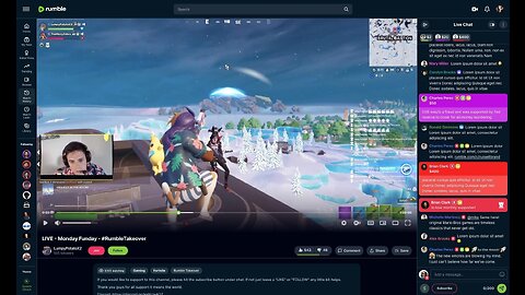 LIVE - Rumble UI Update Incoming! - #RumbleTakeover