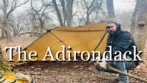 Adirondack Tarp Setup HowTo - Like A PRO