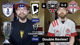 RSR6: CF Pachuca 3-0 Columbus Crew 2024 Concachampions Final & DC United 2-2 Toronto FC Review!