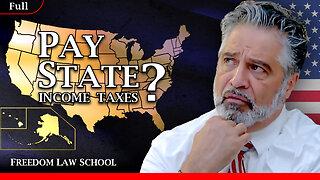 How to Legally stop paying State Income Taxes! (Full)