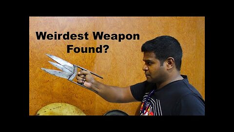 Ancient Scissor Knife (Katar) - Weird Weapons of India | Hindu Temple |