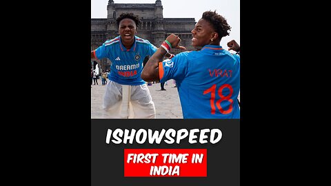 Ishowspeed first time in INDIA 🇮🇳🤯 #ishowspeedfirsttimeinindia #ishowspeed