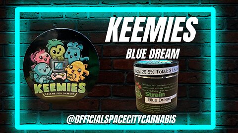 KEEMIES THCA REVIEW: Blue Dream ( Use Code SPACECITY For $50 Off Any A Or S Tier Strain)