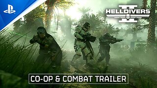 Helldivers 2 - Co-op and Combat Trailer | PS5 & PC Games