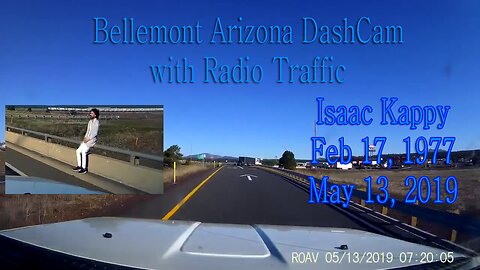 Isaac Kappy on Bridge in Bellemont Arizona DashCam - May 13 2019