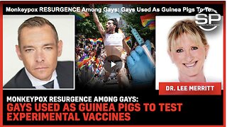 Monkeypox and gays being used as guinea pigs to test experimental vaccines for the disease.