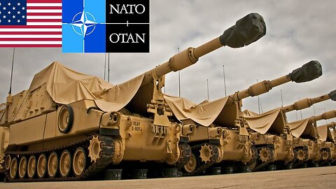 NATO / USA sends 50 M109A6 Paladin howitzers to Polish-Ukrainian border, Russian troops withdraw