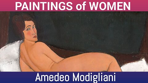 Paintings of WOMEN by Amedeo Modigliani
