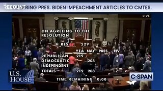 BREAKING - Biden has been impeached in congress today! No word in mainstream. 💥💥💥💥