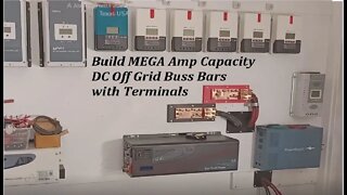 Build a 1500 Amp hour 12V DC Power wall with C110 Copper 4 less than $200